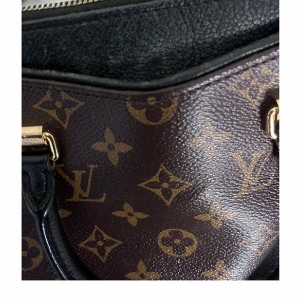 Louis Vuitton Black and Brown Monogram Tote - Picture 2 of 16